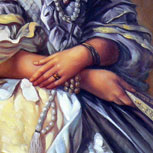 Portrait of Empress Maria Alexandra - Franz Winterhalter - part 3